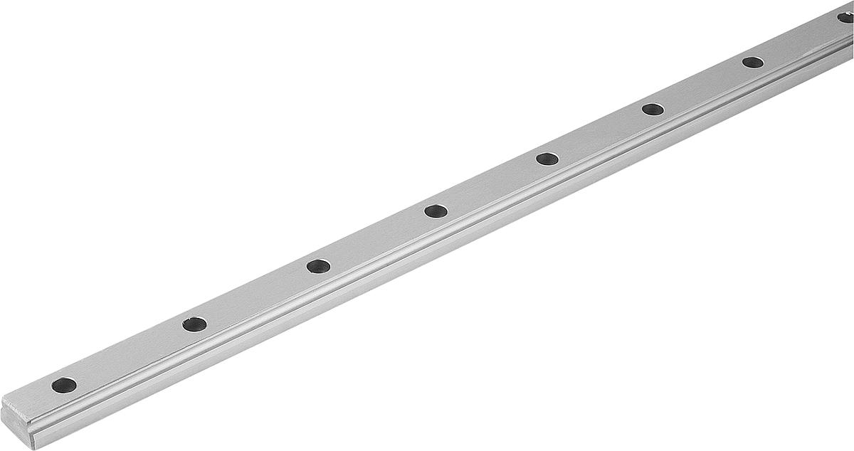 Norelem 21425-0907X0495 MINIATUR PROFILFÜHRUNGSSCHIENE, EDELSTAHL, L=495 MM - 21425-0907X0495 MINIATUR PROFILFUEHRUNGSSCHIENE - EDELSTAHL - L 495 MM