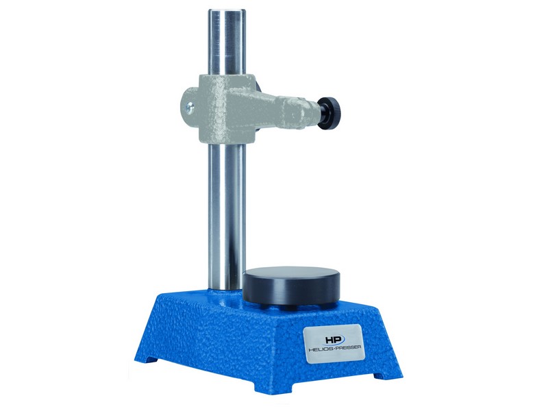 Helios Preisser, 0770102  Kleinmesstisch  mit starrem Arm: 100 mm Messhöhe, Ausladung 49 mm, Säule ø 22 mm, Tischfläche ø 50 mm - Helios Preisser 0770 Kleinmesstisch