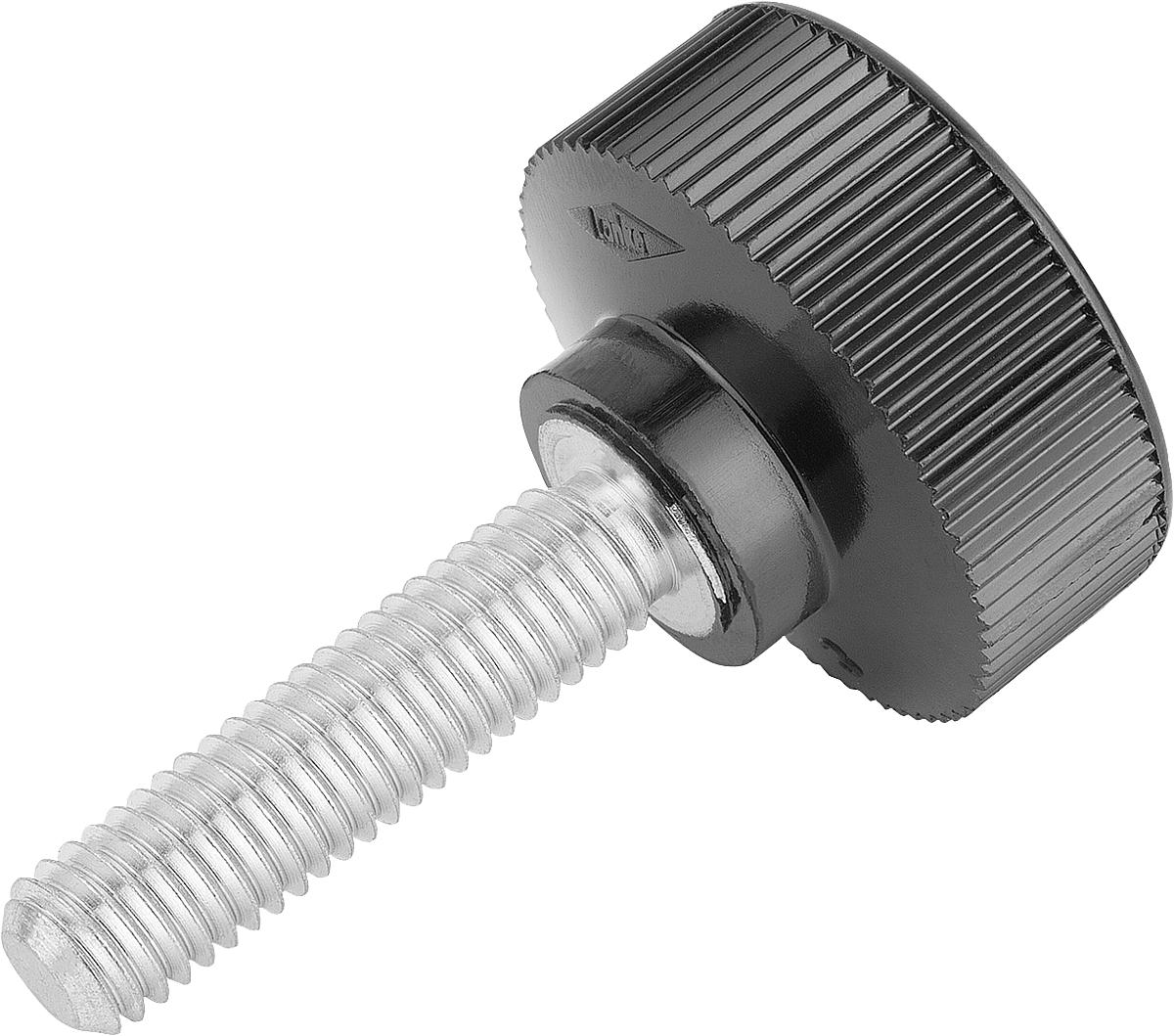 Kipp K0141.08X25 RÄNDELSCHRAUBE KUNSTSTOFF  M8X25 - K0141-08X25 RAENDELSCHRAUBE KUNSTSTOFF M8X25