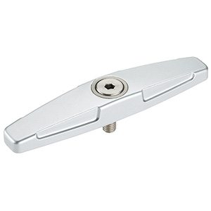 Halder 24100.0602 Drehriegel doppelseitig M 6, schwarz - Drehriegel Drehriegel - doppelseitig - M 6 - schwarz silber