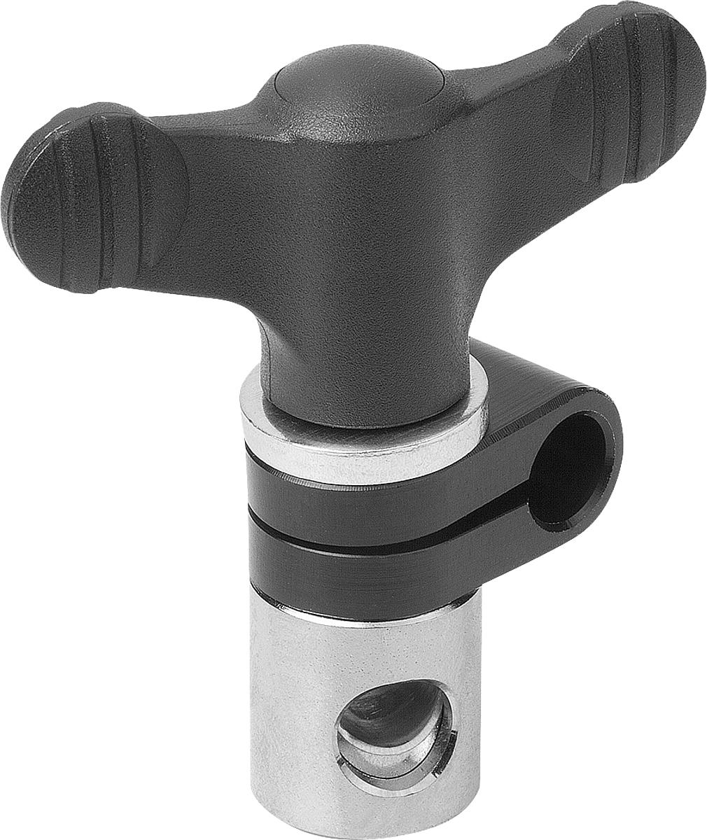 Kipp K0136.1010 SPANNGELENK DRM 10/10, - K0136-1010 SPANNGELENK DRM 10-10