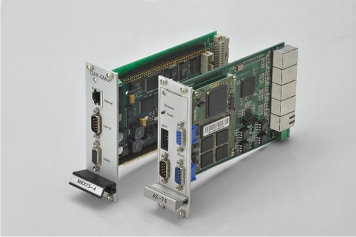 Leschhorn F4-42.212.04   Frontplatten Griffleisten für 19" Technik TE 24,  schwarz eloxiert - Leschhorn Serie F-Frontplatten - Griffleisten Anwendungsbeispiel