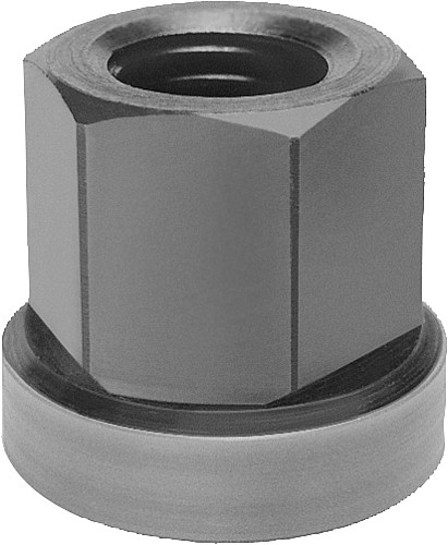 Norelem 07242-08 SECHSKANTMUTTER MIT SCHEIBE M8, - Norelem 07242 Sechskantmuttern mit unverlierbarer Scheibe