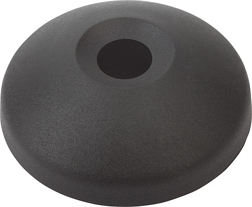 Kipp K0423.2060 TELLER F. STELLFUSS FORM B ANTISL, - KIPP K0423-B Teller fuer Stellfuesse aus Kunststoff -