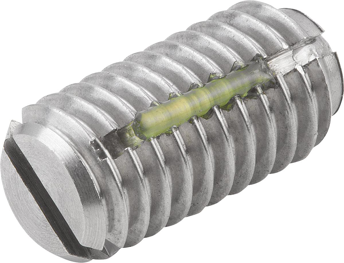 Kipp K0322.12 FEDERNDES DRUCKSTÜCK  M12     EDELSTAHL, KUGEL, LONG LOK - K0322-12 FEDERNDES DRUCKSTUECK M12 EDELSTAHL - KUGEL - LONG LOK