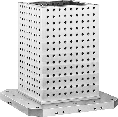 Kipp K0805.1240251 AUFSPANNWÜRFEL - KIPP K0805-MR Aufspannwuerfel mit Rasterbohrungen