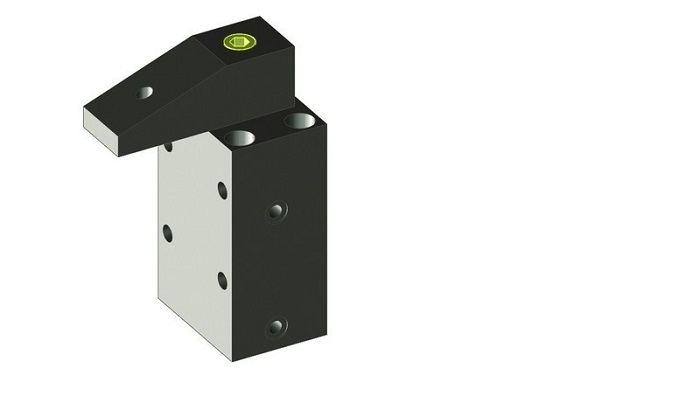 DESTACO 727D40342-2 Hydraulik-Schwenkspannelemente doppeltwirkend, linksschwenkend Druckbereich min. 100 bar bis max. 250 bar, Spannbereich 12mm ( Blockversion Standard) - 727D40342-2 Hydraulik-Schwenkspannelemente doppeltwirkend