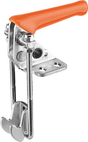 Kipp K0082.0140 BÜGELSPANNER VERTIKAL, MIT GEGENHALTER, P=140 daN - KIPP K0082 Buegelspanner vertikal mit Gegenhalter
