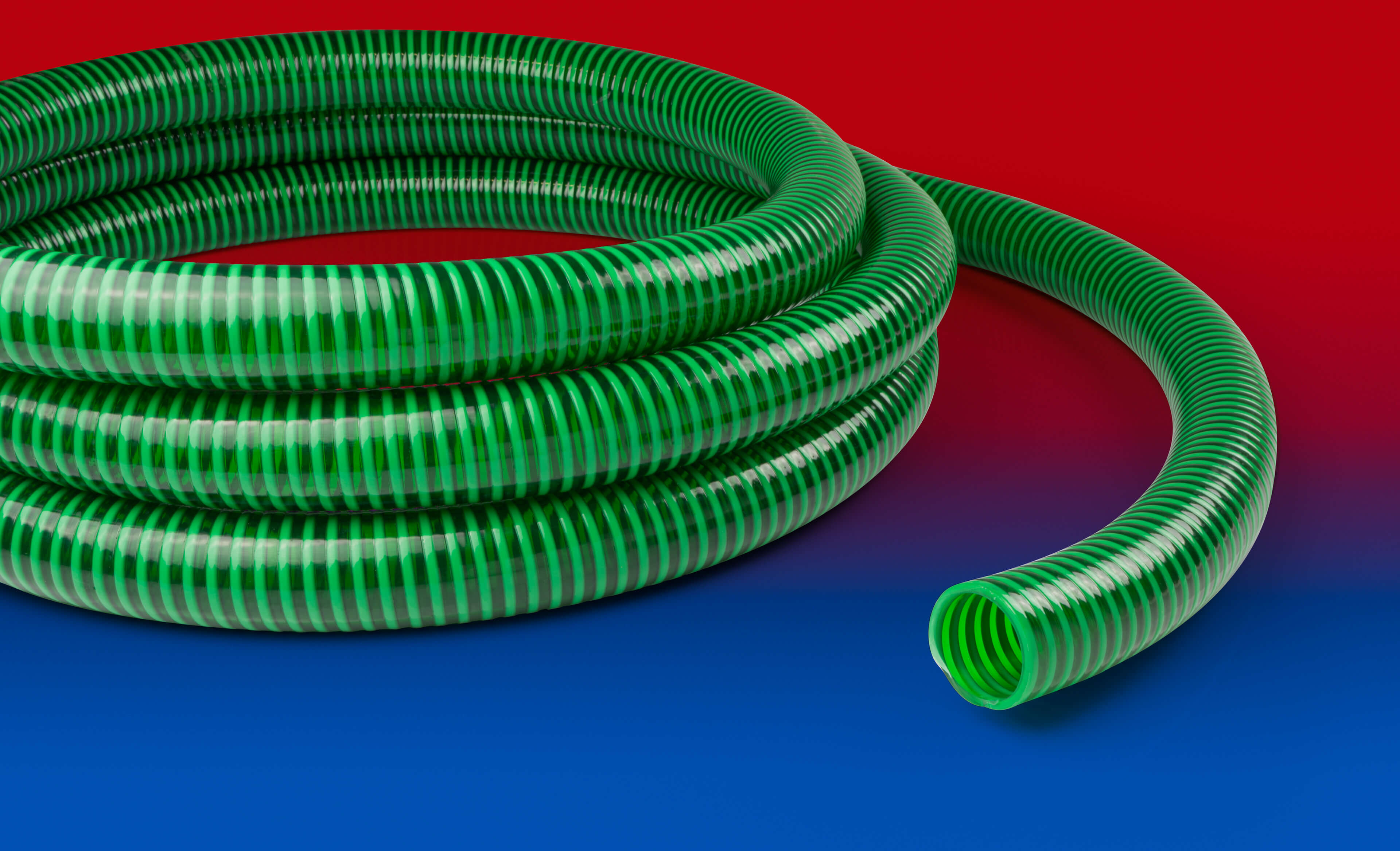Norres 4405-040-000-50 Kunststoff-Saugschlauch, Innen-Ø 40 mm, Aussen-Ø 47 mm, Biegeradius 160 mm - Norres 4405 - NORPLAST PVC 379 COSMO ELASTICO