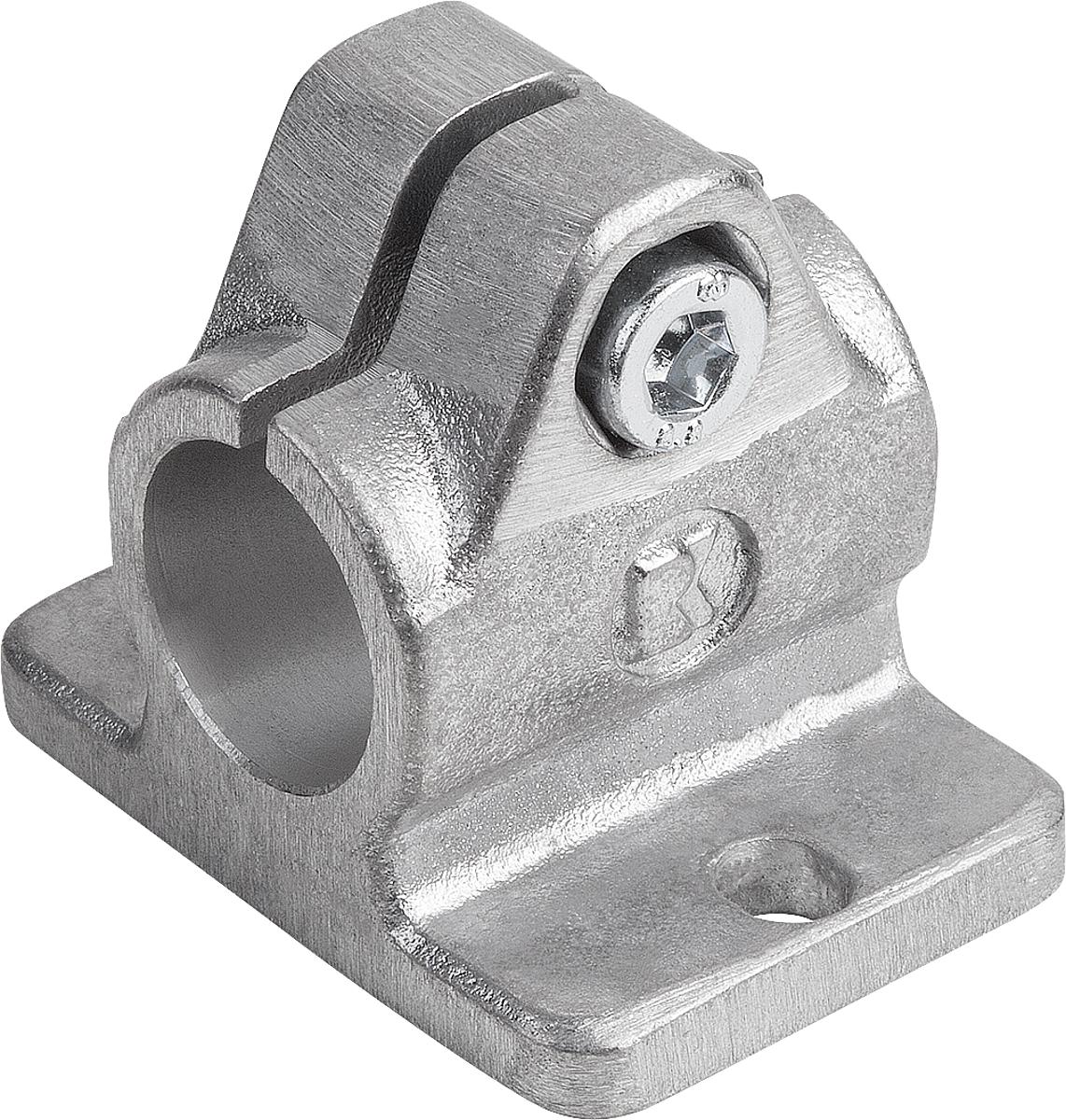Kipp K0479.518 FLANSCHKLEMMSTÜCK ALUMINIUMGUSS, A=18,1 - K0479-518 FLANSCHKLEMMSTUECK ALUMINIUMGUSS - A 18-1