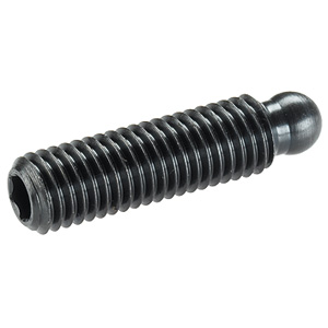 Halder 22570.0220 Gewindestift mit Kugel zapfen M 8 x 40, Stahl - Gewindestifte Gewindestift mit Kugelzapfen - M 6 x 40 - Stahl Stahl