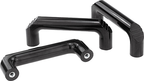 Norelem 06901-114008 BÜGELGRIFF A=140, M8, DUROPLAST FS31, BUCHSE MESSING - Norelem 06901 Buegelgriffe