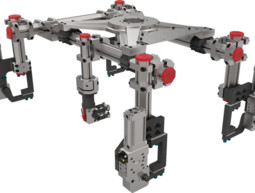 DESTACO B-30-1200 Octagonal Profil, Länge 1200 mm, Durchmesser 30 mm, Material Aluminium - LE70000 Body Builder mit Roboter Interface