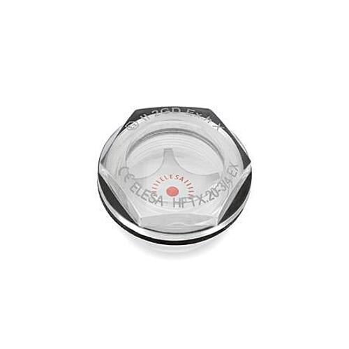 Ganter 541.6-11-G3/8-A ATEX Schaugläser, Kunststoff - GN 541-6 ATEX Schauglaeser - Kunststoff-Abbildung