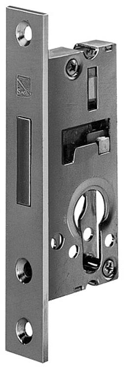 AMF 8410Z-25 Schweres Rohrrahmen-Riegelschloss, Schließung: PZ, D: 25 mm - LE 8410 Schweres Rohrrahmen-Riegelschloss -Abbildung