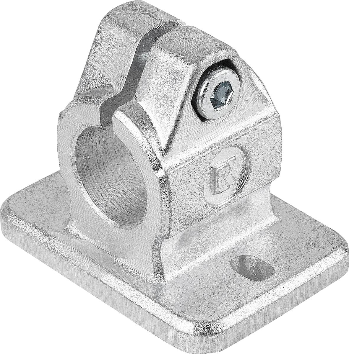 Kipp K0479.525 FLANSCHKLEMMSTÜCK ALUMINIUMGUSS, A=25,1 - K0479-525 FLANSCHKLEMMSTUECK ALUMINIUMGUSS - A 25-1