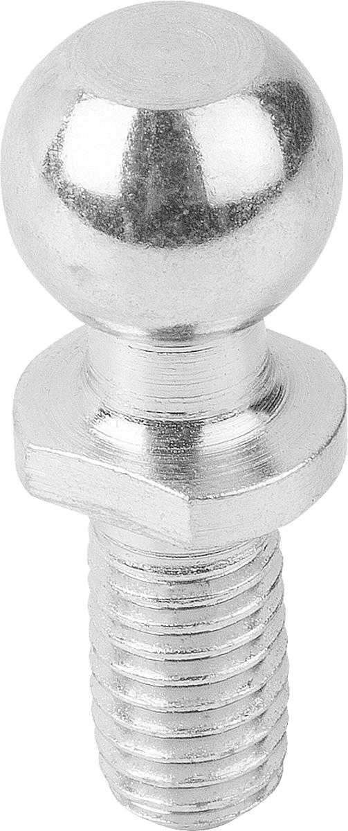 Norelem 27656-1308 KUGELZAPFEN F.WINKELGELENK FORM C, D1=13H9 - 27656-1308 KUGELZAPFEN FUER WINKELGELENK FORM C - D1 13H9