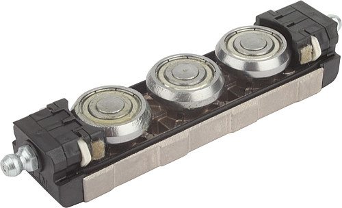 Norelem 21322-2228088 ROLLENFÜHRUNGSWAGEN, ALUMINIUM, LOSLAGER - Norelem 21322-L Loslager