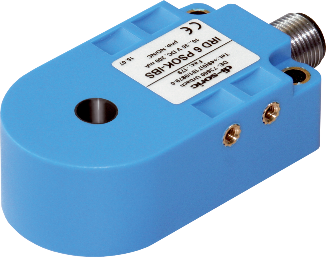 di-soric IRD 6 PSOK-IBS Induktiver Ringsensor, dynamisch, pnp, 200 mA, NO/NC, umschaltbar, Stecker, M12, 4-polig, IP 67 - IRD 6 PSOK-IBS-di-soric Induktiver Ringsensor IRD - Abbildung