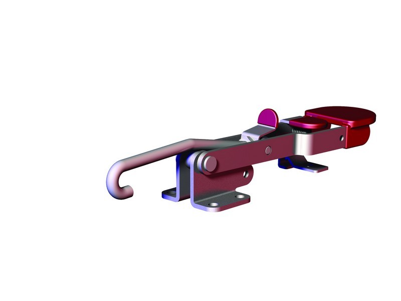 DESTACO 371-R Haken-Verschluss-Spanner Haltekraft 3400N, Spannweg 100mm - 371-R Haken-Verschluss-Spanner - Hakenspanner - mit DE-STA-CO Toggle Lock Plus