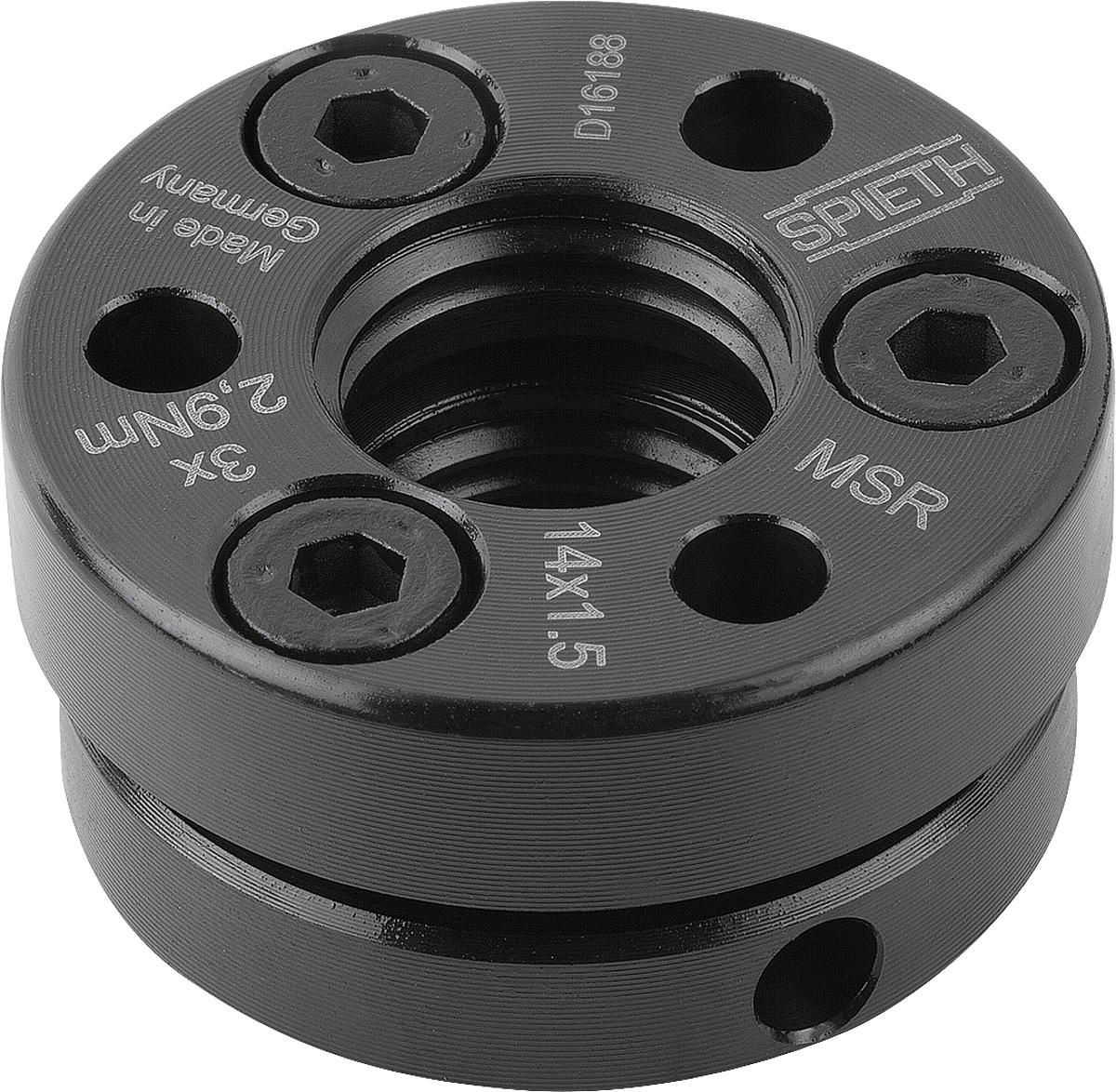 Norelem 07598-024101015 STELLMUTTER, D1=24, D=M10X1,0, - 07598-024101015 STELLMUTTER - D1 24 - D M10X1