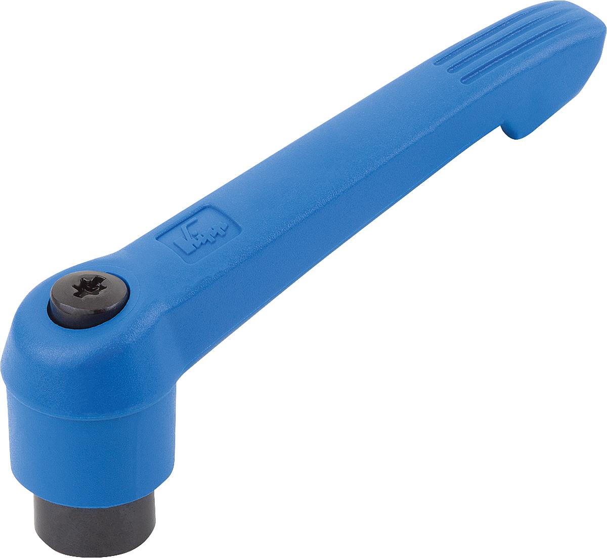Kipp K0269.10687 KLEMMHEBEL GR.1  M6, GRIFFHEBEL VERKEHRSBLAU - K0269-10687 KLEMMHEBEL GR 1 M6 - GRIFFHEBEL VERKEHRSBLAU