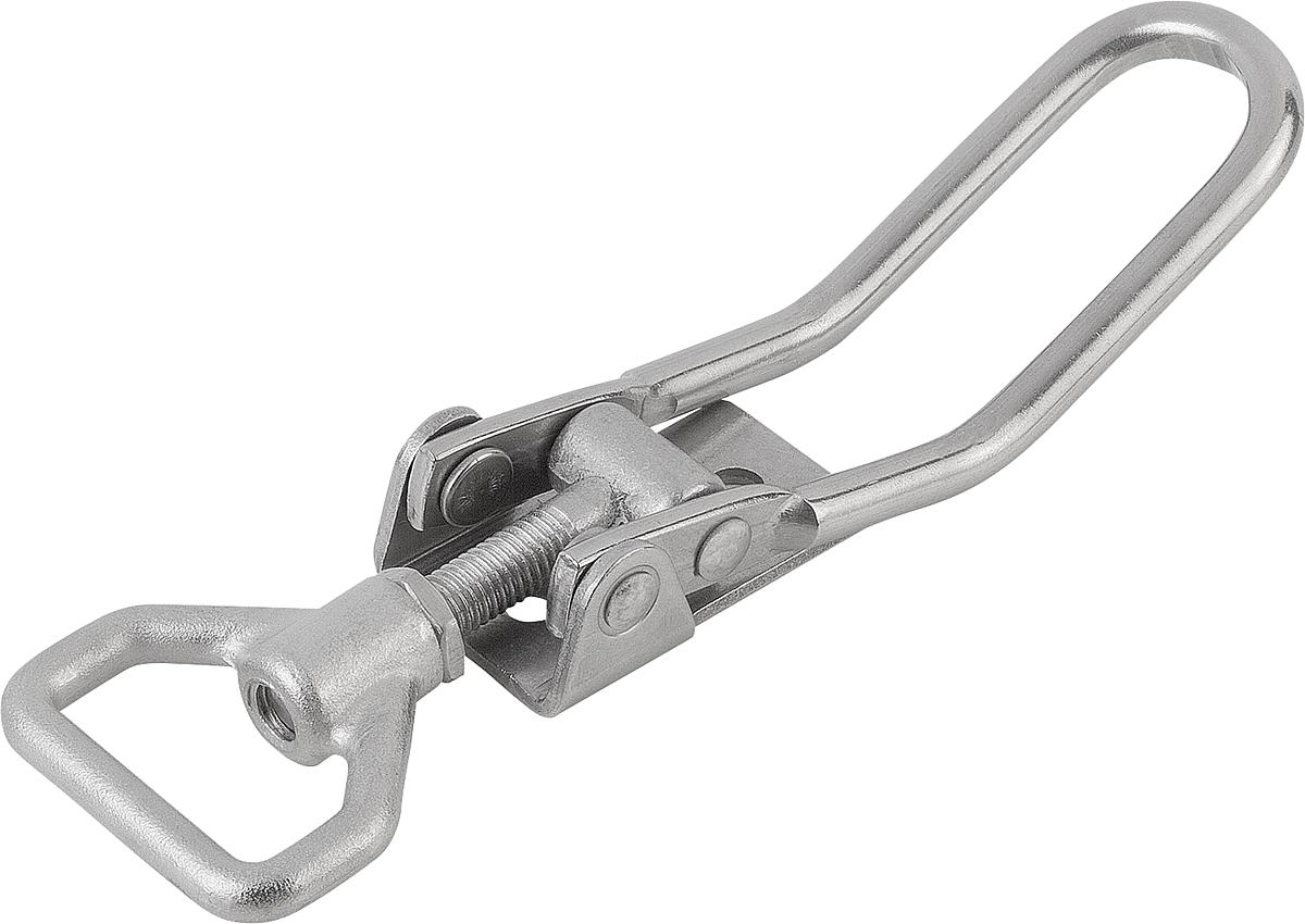 Kipp K0051.1611682 SPANNVERSCHLUSS EINSTELLBAR, FORM A, EDELSTAHL - K0051-1611682 SPANNVERSCHLUSS EINSTELLBAR - FORM A - EDELSTAHL