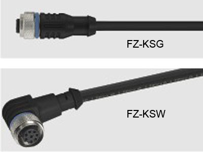 Leschhorn FZ-KS.W08.10  Funktionsgriffe Zubehör, Kupplung Winkel mit Leitung 10m 8-polig, (Handle accessories Coupling with cable 10m 8 pole) - Leschhorn FZ Kupplung - Zubehoer Funktionsgriffe FG Serie