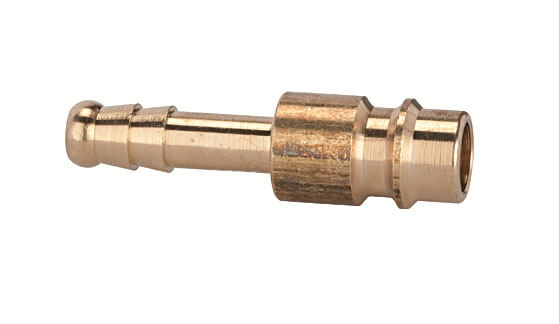 RIEGLER 243.06 Einstecktülle für Kupplungen NW 7,2 - 7,8, MS blank, Tülle LW 6 - LE71512 243-06 Einstecktuellen fuer Kupplungen NW 7 2 NW 7 8 - Messing blank