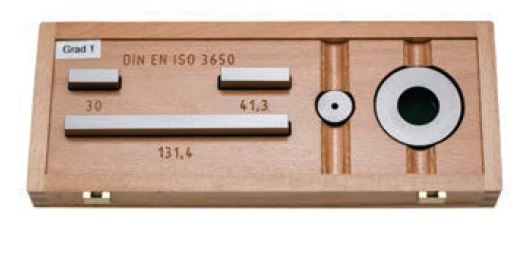 Helios Preisser 0633836  Endmaß- Prüfsatz für Messschieber Stahl 6-teilig: 30-41,3-131,4-243,5-281,5-481,1 mm, für Messschieber bis 500 mm - Helios Preisser - 0633 Endmass- Pruefsatz fuer Messschieber Stahl