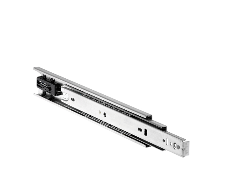 Accuride DB3832-0015 Teleskopschienen 100% Vollauszug, 12,7x45,7, SL 148,TR 140, 39kg, schwarz verzinkt - 3832 SC Accuride Teleskopschiene