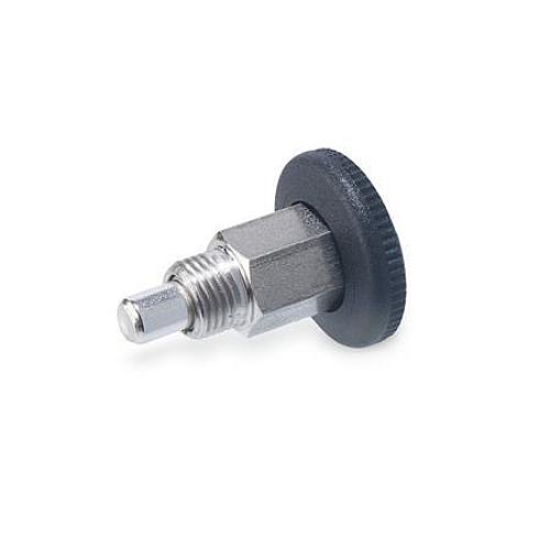 Ganter 822.1-4-B-NI EDELSTAHL MINIRASTER OHNE RASTFUNKTION - GN 822-1 Miniraster - Rastmechanik offen-Abbildung