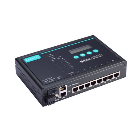 MOXA 125-74-274 NPORT 5650-8-DT - Server für serielle Geräte, Serial Ports 8 RS232/RS422/RS485, Moxa - MOXA Geraeteserver 8 Ethernet-Anschluesse 8 serielle Ports RS232 - RS422 - RS485 921 6 kbit pro s - Abbildung 2