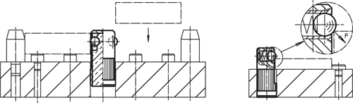 Halder 22140.0110 Federndes Seitendruckstück Ø 10, Kugel  aus Thermoplast, Standard-Federkraft, einseitig - LE70005 Federnde Seitendruckstuecke Federndes Seitendruckstueck - Durchmesser 10 - Kugel aus rostfreiem Stahl