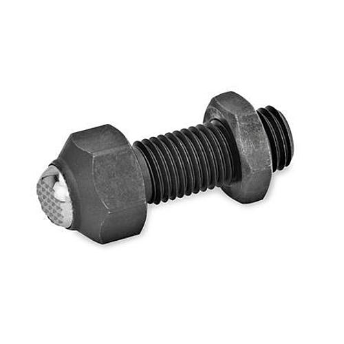 Ganter 709.3-13-M8-B PENDELELEMENT, EINSTELLBAR, DRUCKFLÄCHE PLAN - GN 709-3 Pendelelemente - einstellbar - Stahl-Abbildung