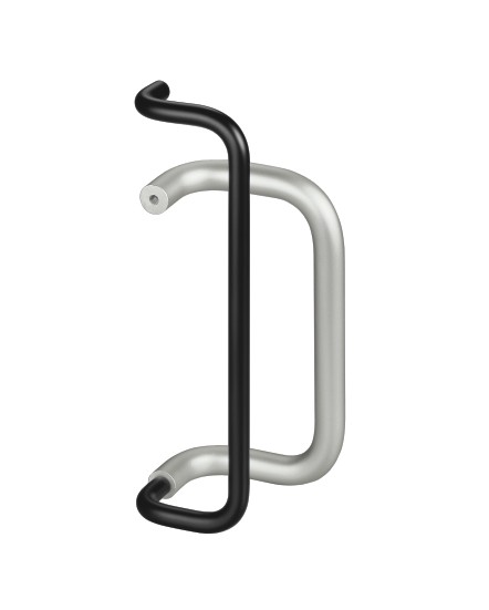 Leschhorn M4-20.400.11   abgewinkelte Kommandogehäuse Griffe Rohr Ø 20 mm A 400,  natur eloxiert - Leschhorn M4 Kommandogehaeuse Griffserie - abgewinkelte - Typ M4-20 M4-30