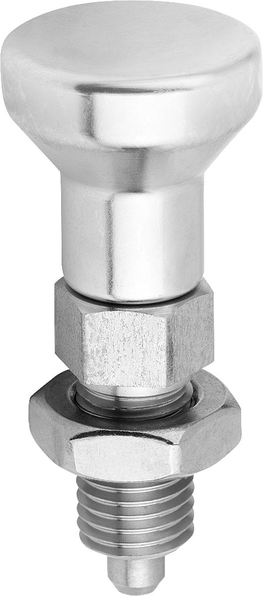 Kipp K0632.112410 ARRETIERBOLZEN GR.4 FORM B    EDELSTAHL, ARRETIERSTIFT NICHT - K0632-112410 ARRETIERBOLZEN GR 4 FORM B EDELSTAHL - ARRETIERSTIFT NICHT