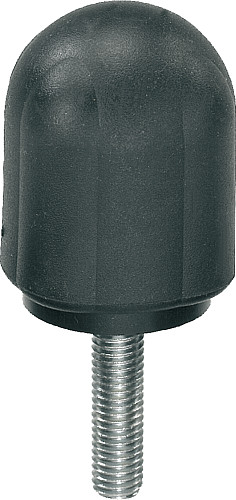 Kipp K0280.4708X35 ST SPANNGRIFF HOCH, D3=47,8, M8X35 - KIPP K0280-AG Spanngriffe hoch mit Aussengewinde