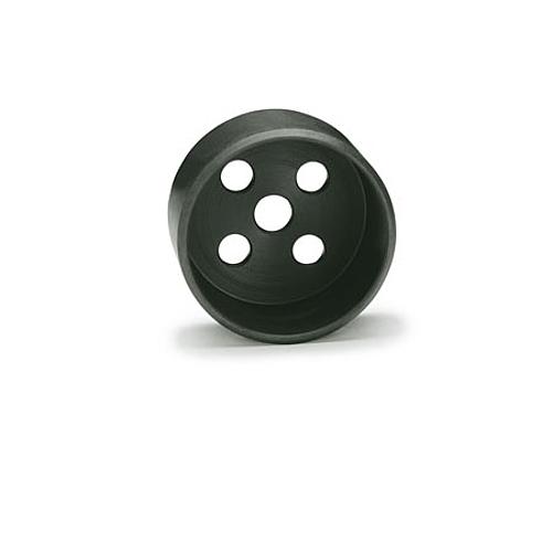 Ganter 187.1-22-ST FÜHRUNGSTOPF - GN 187-1 Fuehrungstoepfe - Stahl - fuer Rastscheiben GN 187-4-Abbildung