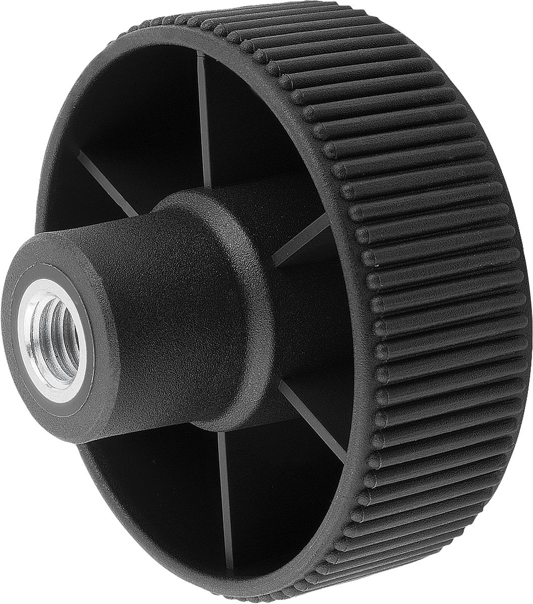 Kipp K0260.23127 NOVO.GRIP RÄNDELRAD  GR.3  FORM K, D=63  M12, DECKEL RAPSGELB - K0260-23127 NOVO GRIP RAENDELRAD GR 3 FORM K - D 63 M12 - DECKEL RAPSGELB