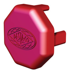 DESTACO B-30-1200 Octagonal Profil, Länge 1200 mm, Durchmesser 30 mm, Material Aluminium - LE7000 Profilabdeckung