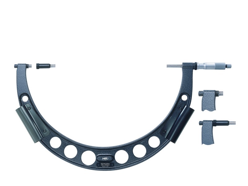 Helios Preisser, 0817 536  Bügelmesschraube  1400-1500 mm Messbereich, max. Fehler µm 13 - Helios Preisser 0817 Buegelmesschraube