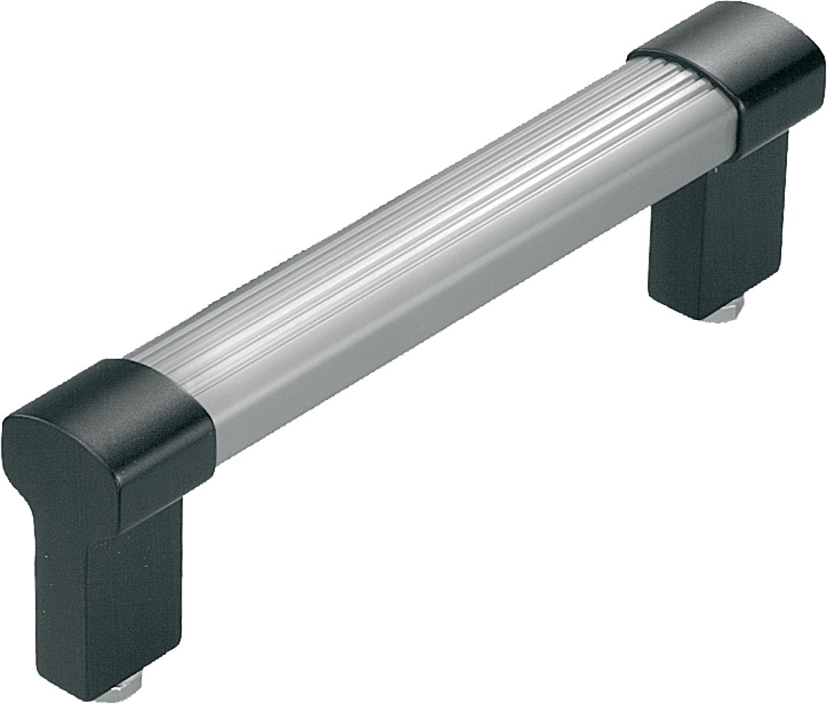 Kipp K0131.4000821 MASCHINENGRIFF FORM B, A=400, SCHWARZ ELOXIERT - K0131-4000821 MASCHINENGRIFF FORM B - A 400 - SCHWARZ ELOXIERT