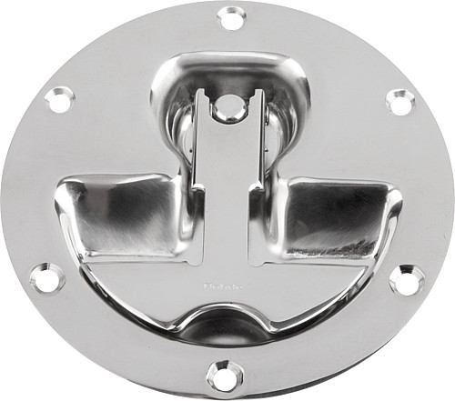 Kipp K0243.1120000 EINBAUGRIFF FORM A EDELSTAHL, - KIPP K0243-A Einbaugriffe Edelstahl - Form A