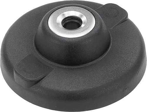 Kipp K0424.31251 TELLER F. STELLFUSS FORM C, - KIPP K0424-C Teller fuer Stellfuesse aus Kunststoff -