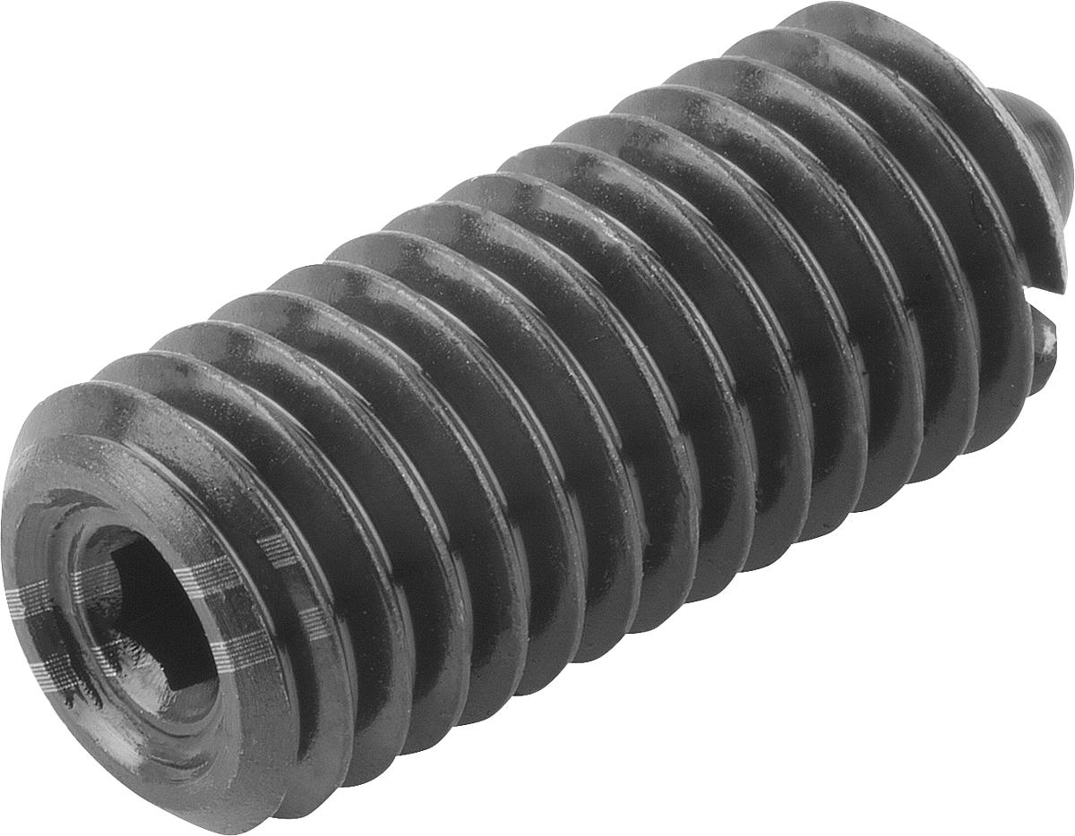 Kipp K0317.224 FEDERNDES DRUCKSTÜCK  M24, BOLZEN, VERSTÄRKTE FEDERKRAFT - K0317-224 FEDERNDES DRUCKSTUECK M24 - BOLZEN - VERSTAERKTE FEDERKRAFT