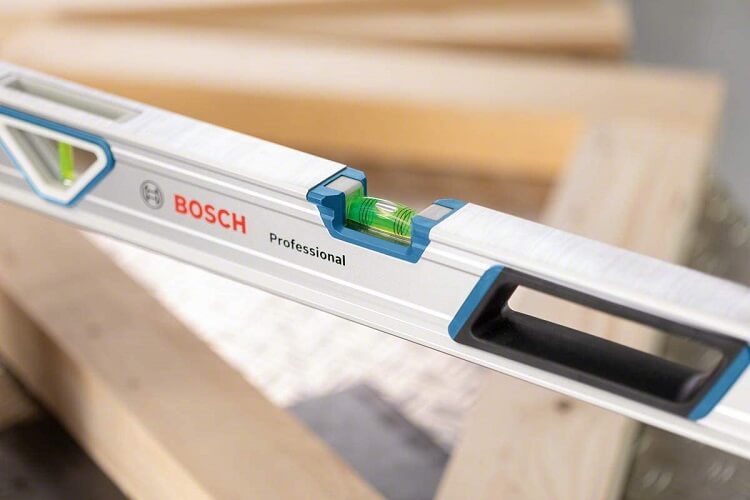Bosch Rexroth 1600A016BR Bosch Professional Wasserwaage 120 cm (rundum ablesbar, Aluminium Gehäuse, robuste Endkappen, in Blister) - 1600A016BR Bosch Professional Wasserwaage 120 cm - Abbildung 2