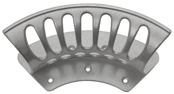 RIEGLER SH 01 Schlauchhalter, Aluminium unlackiert, klein - LE71512 SH 03 Schlauchhalter Aluminium unlackiert