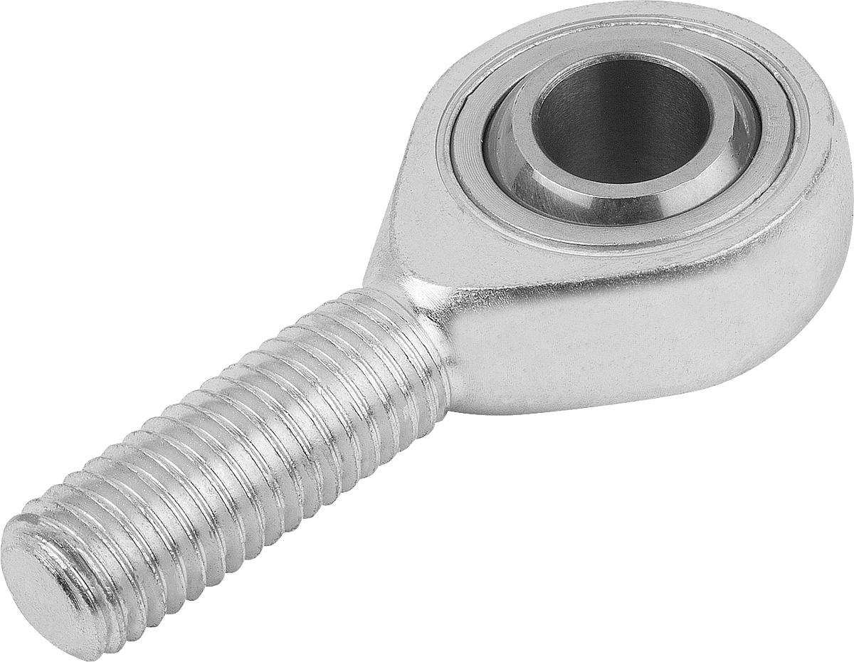 Kipp K0718.20 GELENKKOPF M. GLEITLAGERUNG RECHTS, D=20H7 - K0718-20 GELENKKOPF MIT GLEITLAGERUNG RECHTS - D 20H7