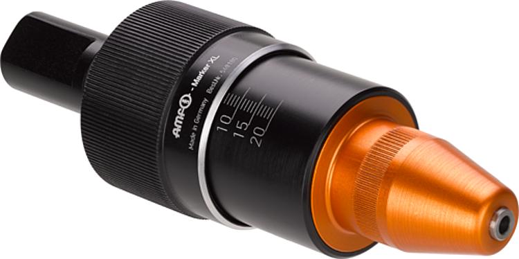 AMF 1550MXL AMF-Marker Extra Large, L1: 125,5 mm, L2: 118 mm, D1: 4 mm, D2: 20 mm - LE 1550MXL Marker Extra Large -Abbildung